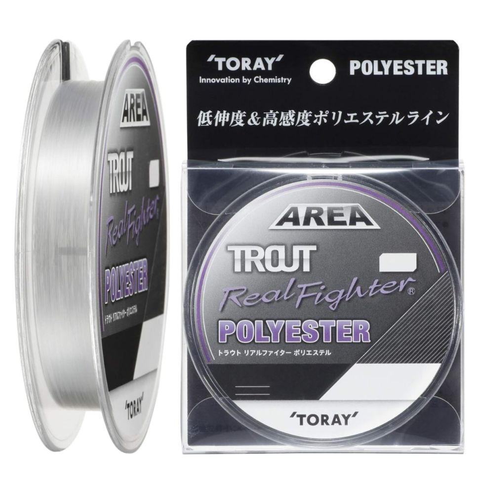 Монофильная леска Toray Trout Real Fighter Polyester 200m