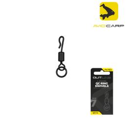 Быстросъемные вертлюги с кольцом Avid Carp Outline QC Ring Swivel